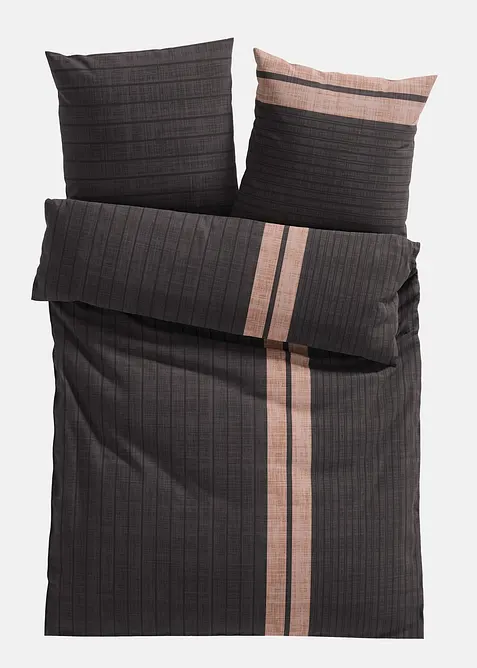 Sengesett med stripemønster, bonprix