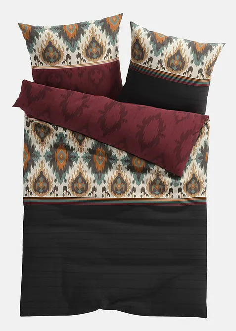 Sengesett med folklore trykk, bonprix