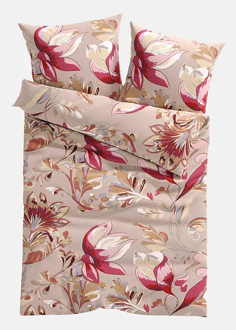 Sengesett med blomstermønster, bonprix