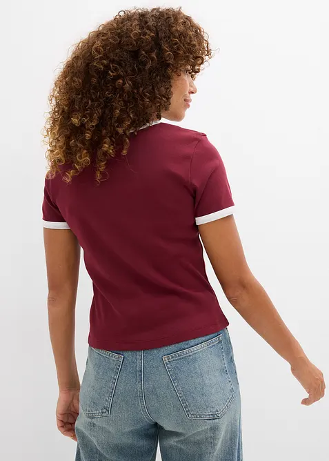 T-skjorte i 100% økologisk bomull, bonprix