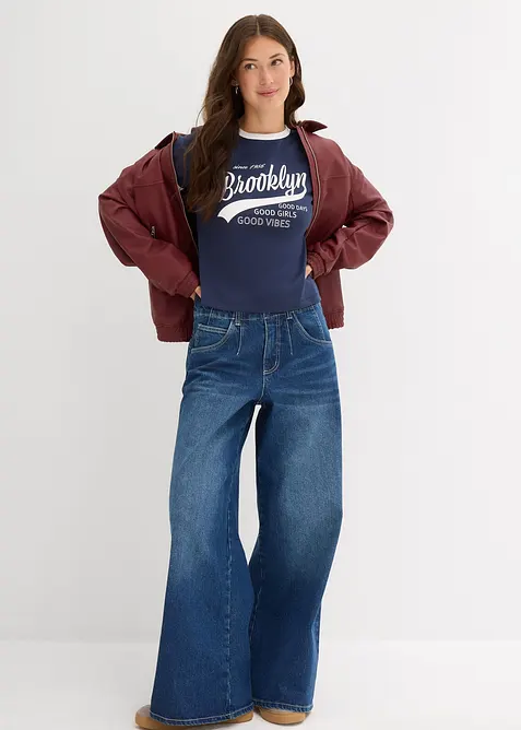 T-skjorte i 100% &oslash;kologisk bomull, bonprix