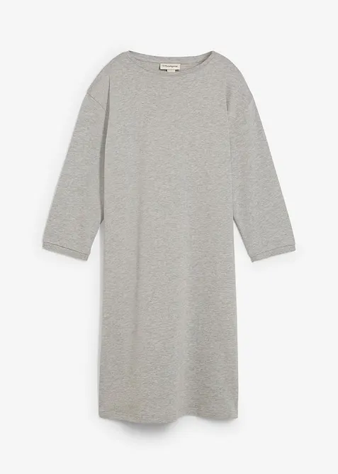 Sweatshirtkjole i utsvingt modell, bonprix