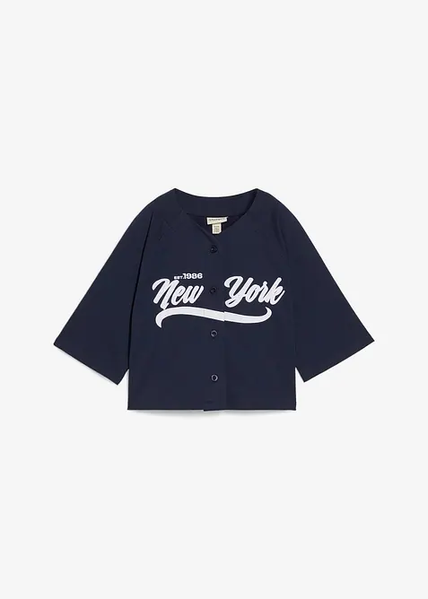 Oversized sweatshirt i myk bomullsmiks, bonprix