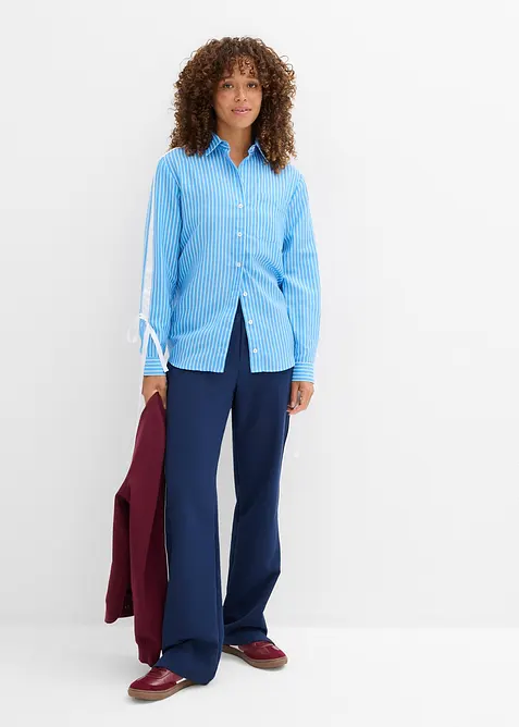 Oversized skjorte i 100% økologisk bomull, bonprix