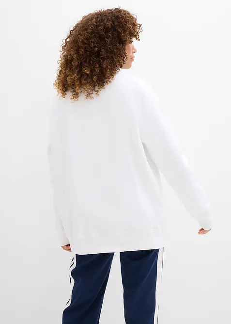 Oversized sweatshirt i 100% økologisk bomull, bonprix