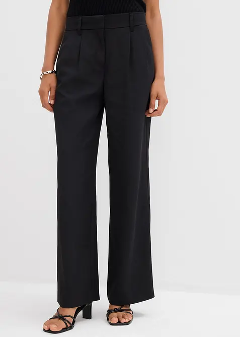 Pull on-bukse med twillstruktur, bonprix