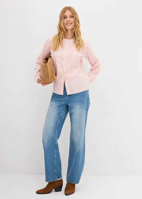 Bluse i 100% bomull, bonprix