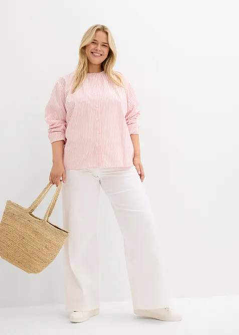 Bluse i 100% bomull, bonprix