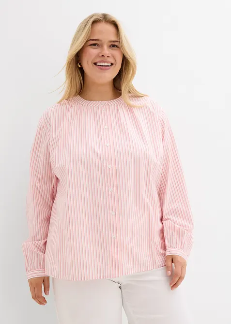 Bluse i 100% bomull, bonprix