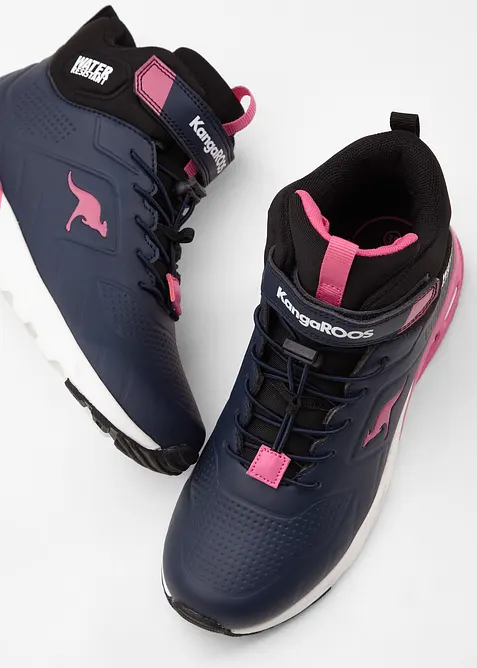 Ankelh&oslash;ye sneakers fra Kangaroos for barn, Kangaroos