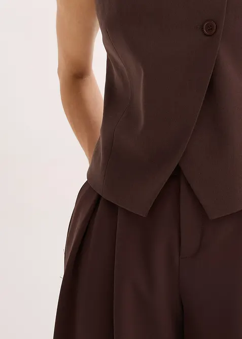 Vest i lett viskosemiks, bonprix