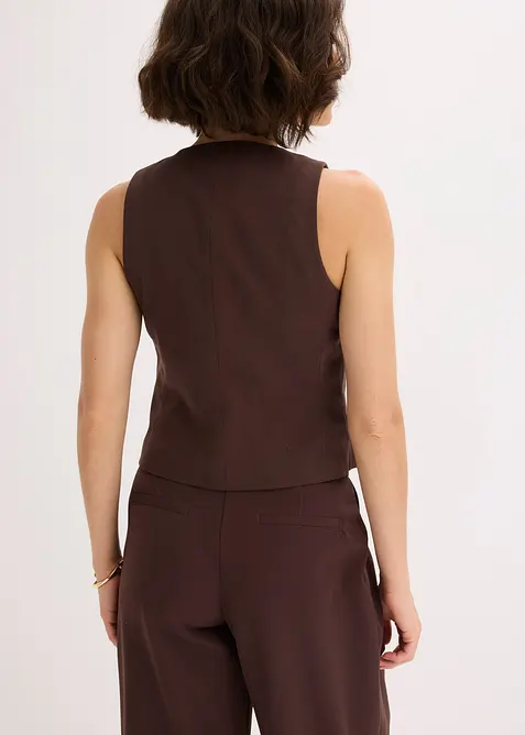 Vest i lett viskosemiks, bonprix