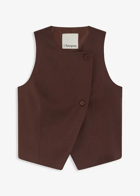 Vest i lett viskosemiks, bonprix