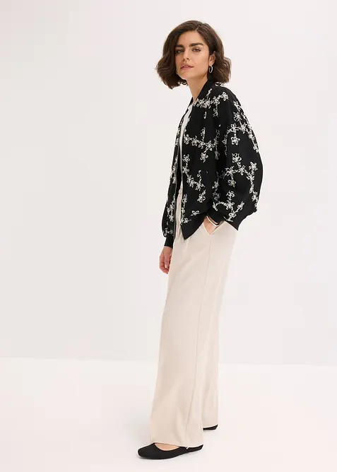 Bomberjakke med broderi, bonprix