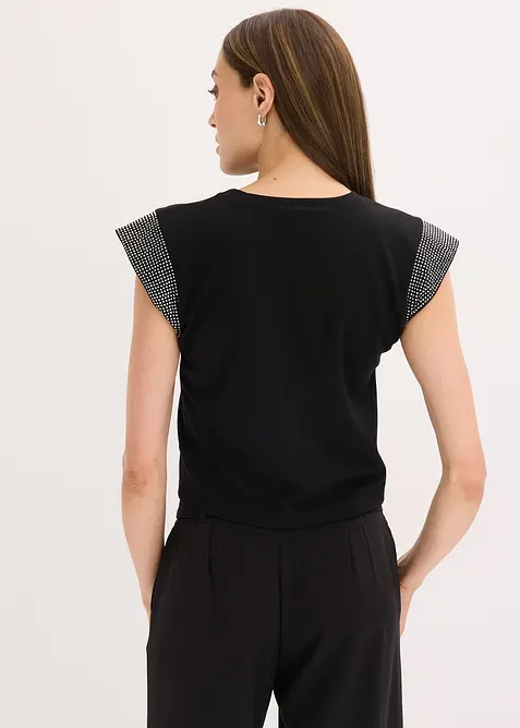 Topp med skulderputer, bonprix