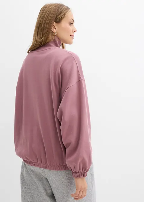 Oversized sweatshirt av økologisk bomull, bonprix