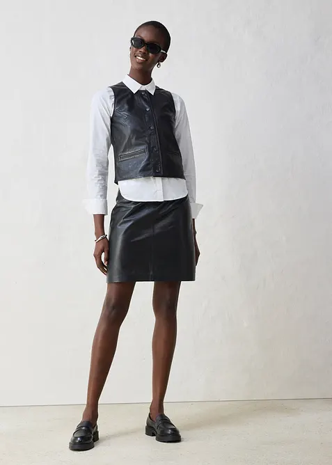 Vest av lammenappa, bonprix