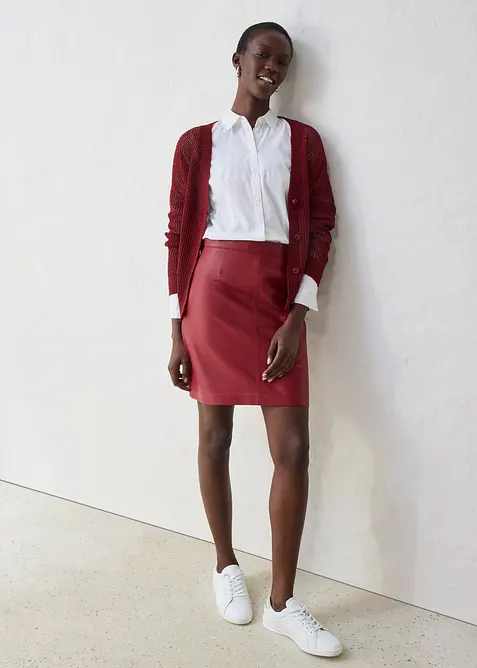 Miniskj&oslash;rt av lammenappa, bonprix