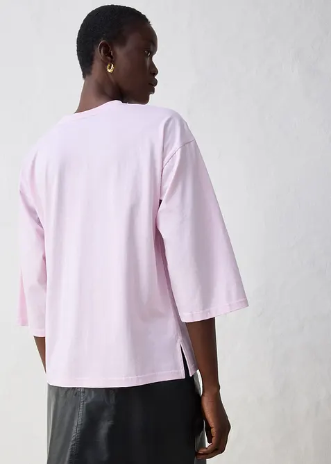 Topp med silke, bonprix