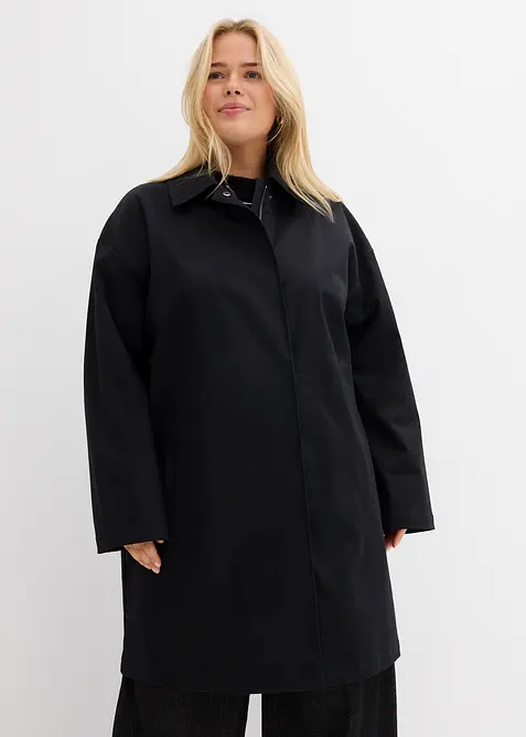 Trenchcoat i vannavvisende materiale, bonprix