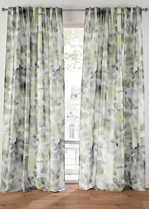 Gardin med print (1-pack), bonprix