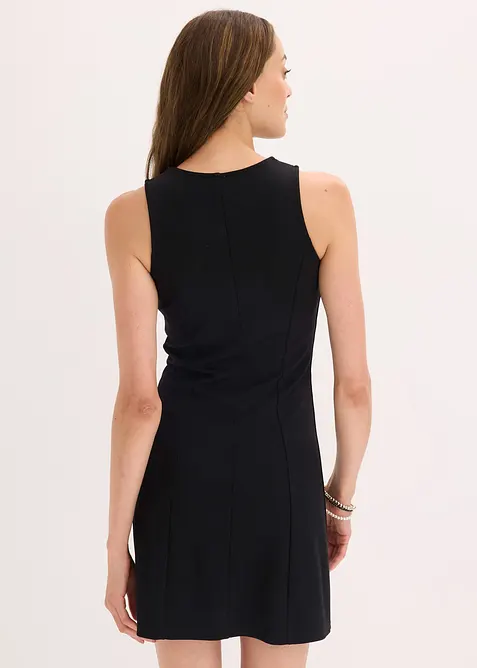 Minikjole med pynteknapp, bonprix