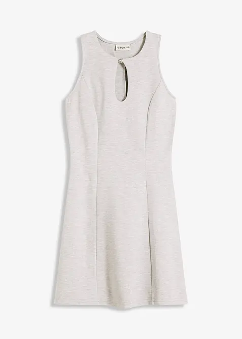 Minikjole med pynteknapp, bonprix