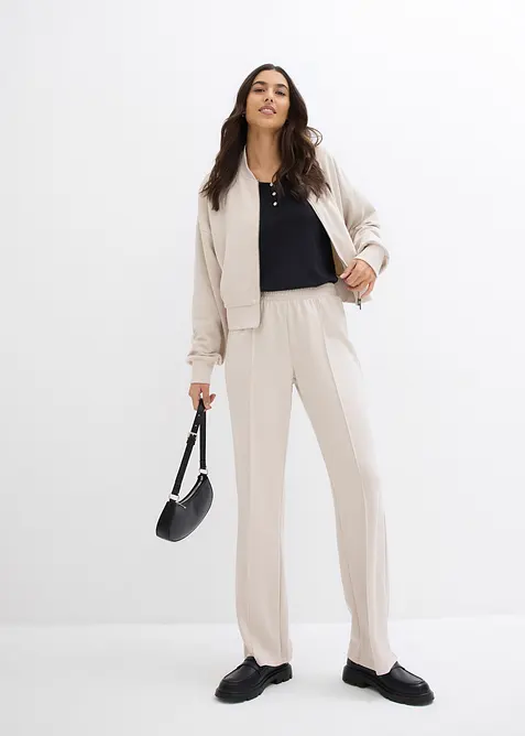 Sweatpants med viskose, bonprix