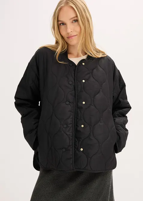 Oversized og ultralett, vattert jakke, bonprix