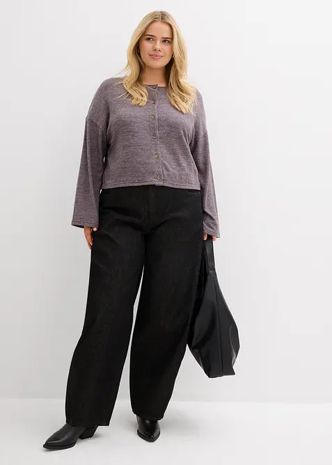 Finstrikket cardigan, bonprix