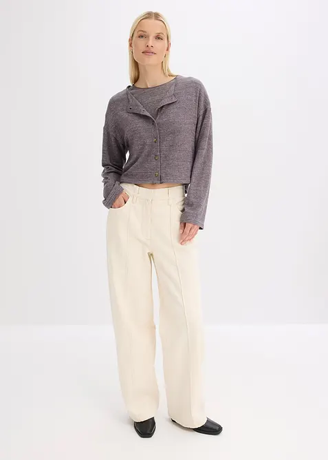 Finstrikket cardigan, bonprix