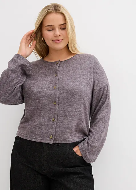 Finstrikket cardigan, bonprix