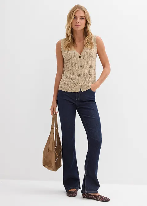 Bootcut-jeans High Waist, bonprix