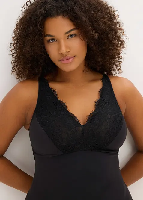 Shape-body med ben, middels formende, bonprix