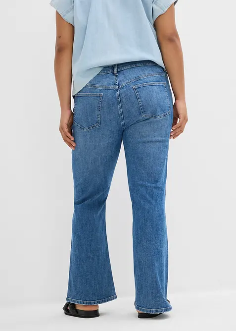 Flared-jeans Mid Waist, bonprix
