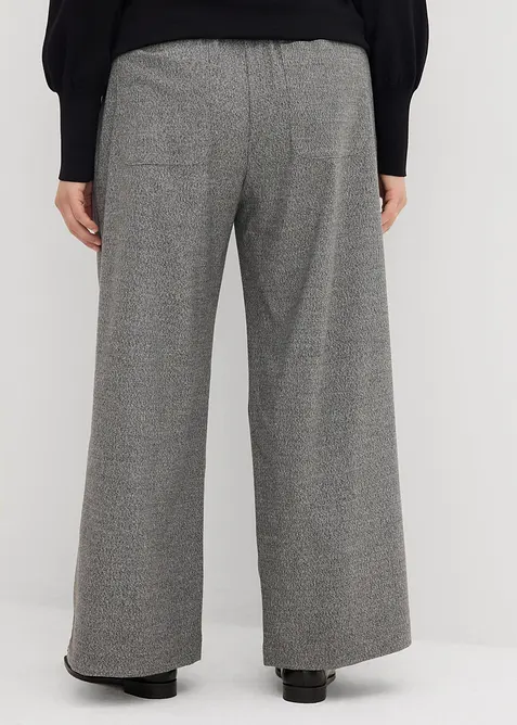 Vid bukse i ullstil, bonprix