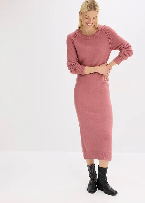 Strikkekjole, bonprix