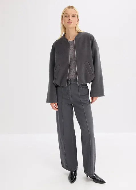 Bomberjakke med ballongfald, bonprix