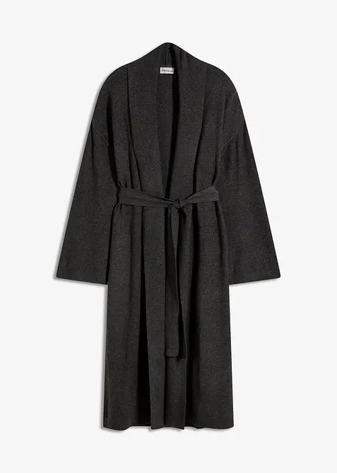 Strikket kåpe av myk viskosemiks, bonprix