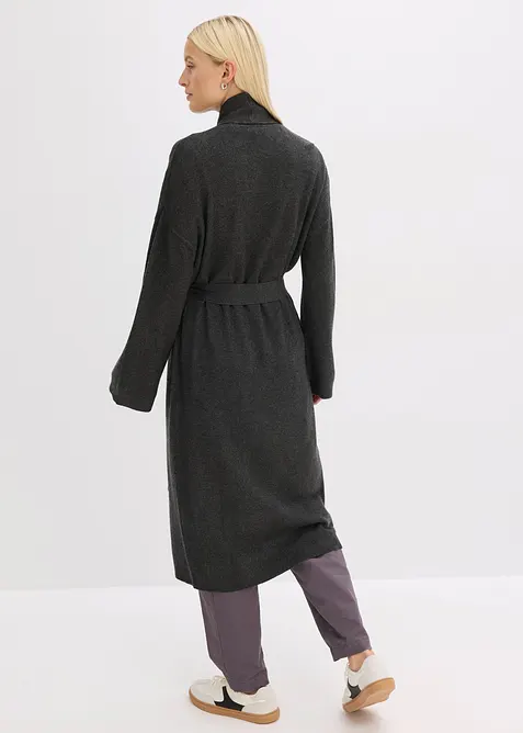 Strikket kåpe av myk viskosemiks, bonprix