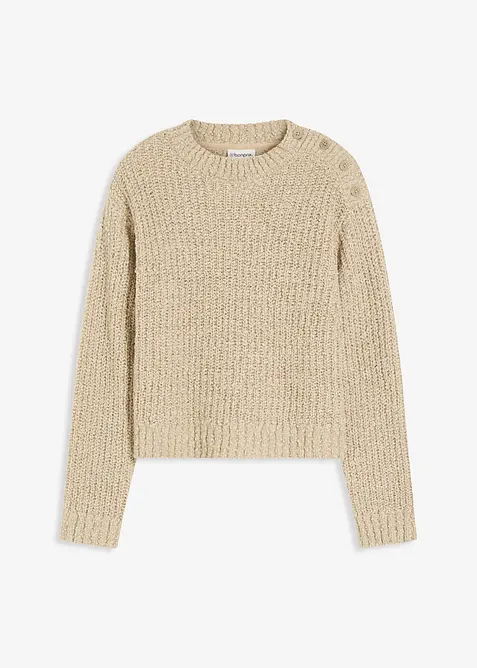 Grovstrikket genser, bonprix
