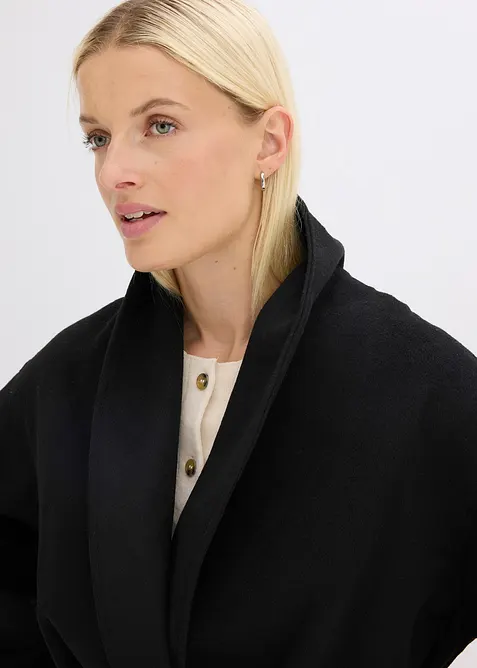 Jakke i ull look, bonprix