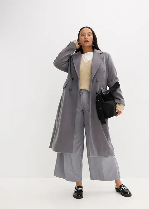 Elegant, dobbeltspent k&aring;pe, bonprix