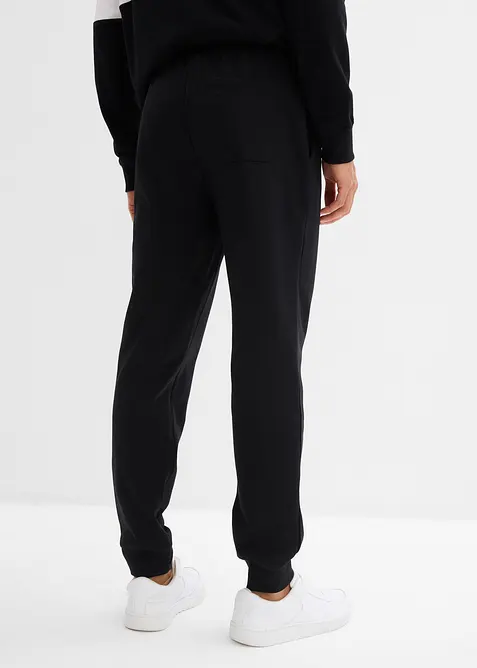 Joggebukse med brede, elastiske ribbekanter, bonprix