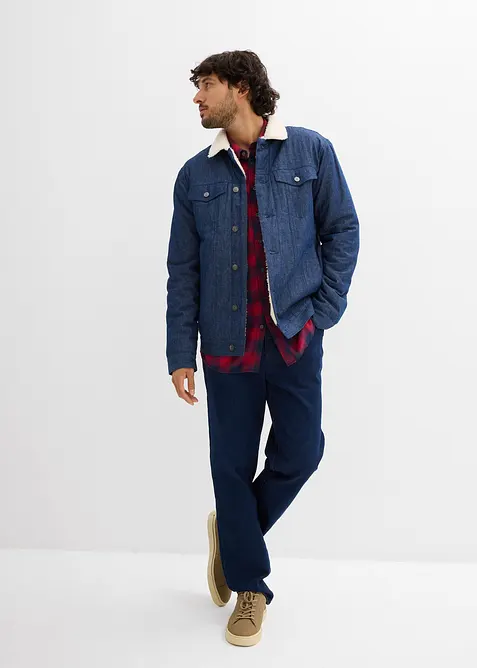 Flanellskjorte i 100% bomull, bonprix