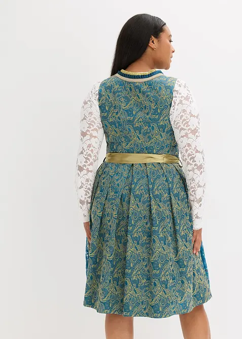 Dirndl med paljett-forkle (2-delt sett), bonprix