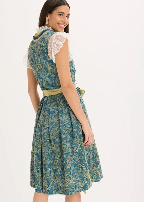 Dirndl med paljett-forkle (2-delt sett), bonprix