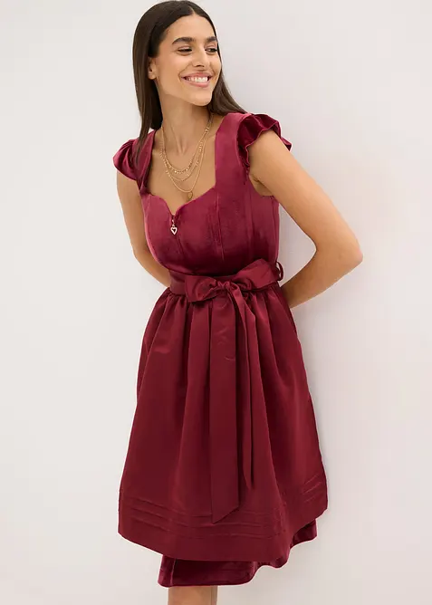 Dirndl og forkle (2-delt sett), bonprix