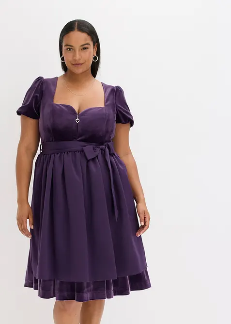 Tyrolerkjole og forkle (2-delt sett), bonprix