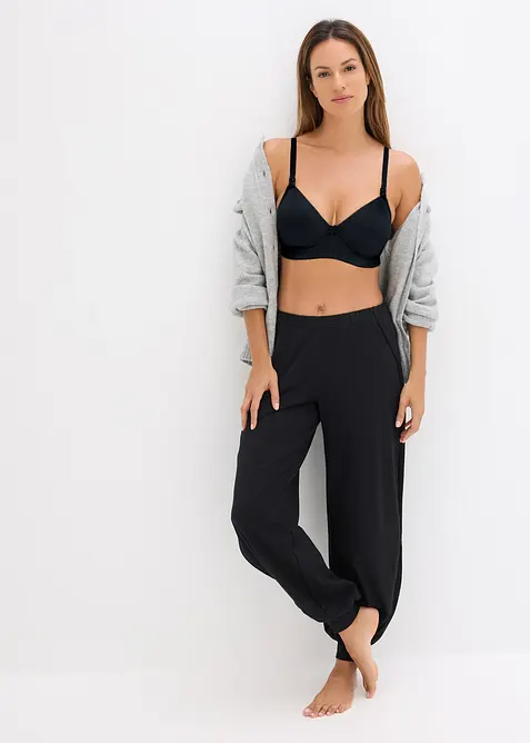 Padded amme-BH uten bøyle med økologisk bomull, bonprix